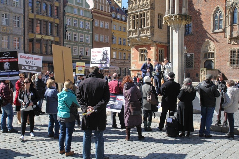 Ogólnopolska manifestacja przeciw szkodliwej ideologii Świadków Jehowy