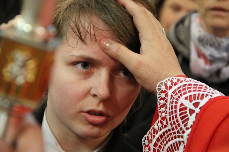 Bierzmowanie w Porąbce Uszewskiej