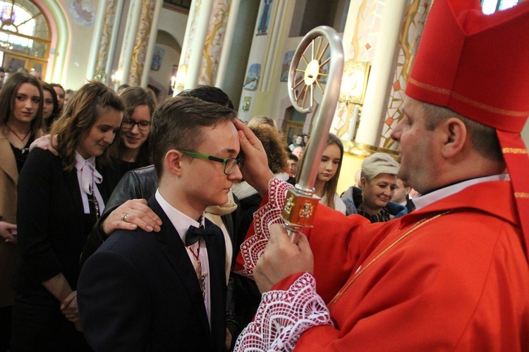 Bierzmowanie w Porąbce Uszewskiej