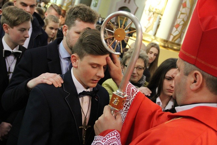 Bierzmowanie w Porąbce Uszewskiej