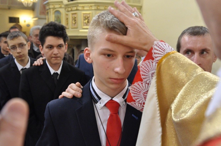 Bierzmowanie w Radomyślu Wielkim