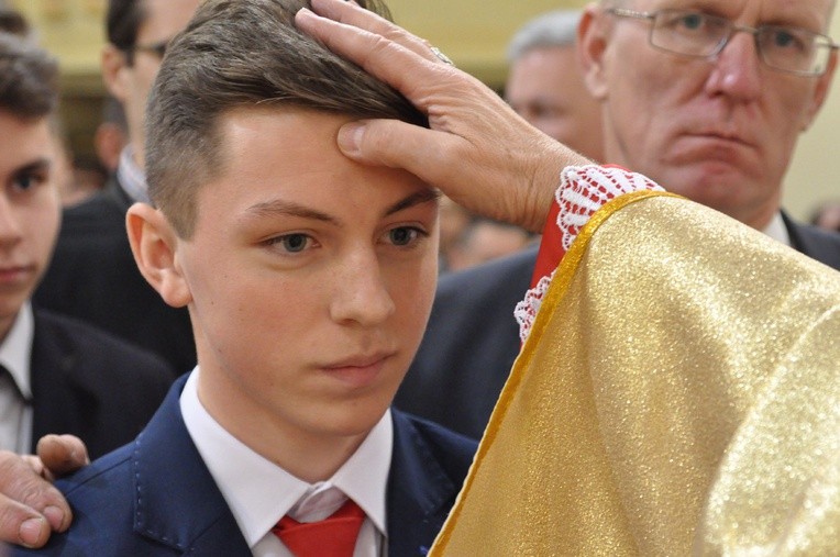 Bierzmowanie w Radomyślu Wielkim