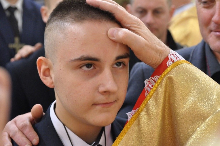 Bierzmowanie w Radomyślu Wielkim