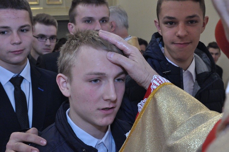 Bierzmowanie w Radomyślu Wielkim