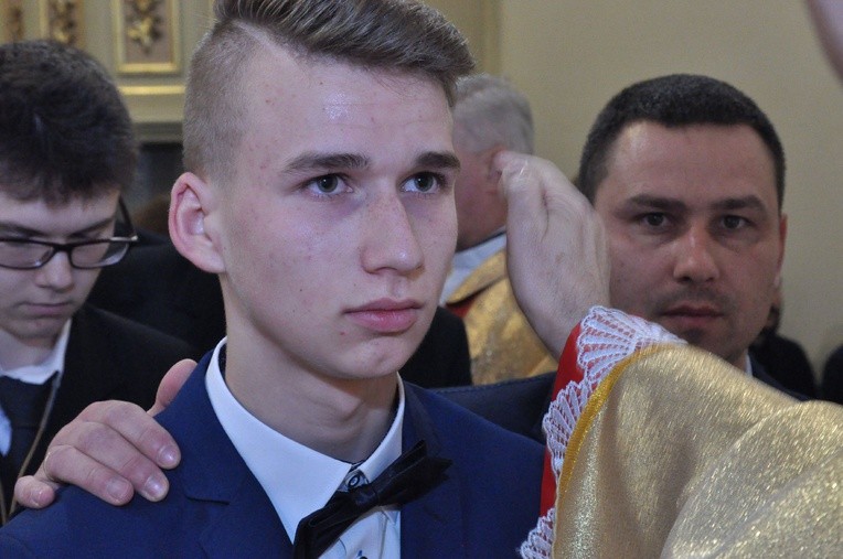 Bierzmowanie w Radomyślu Wielkim