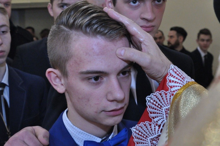 Bierzmowanie w Radomyślu Wielkim