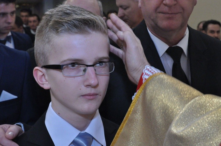 Bierzmowanie w Radomyślu Wielkim