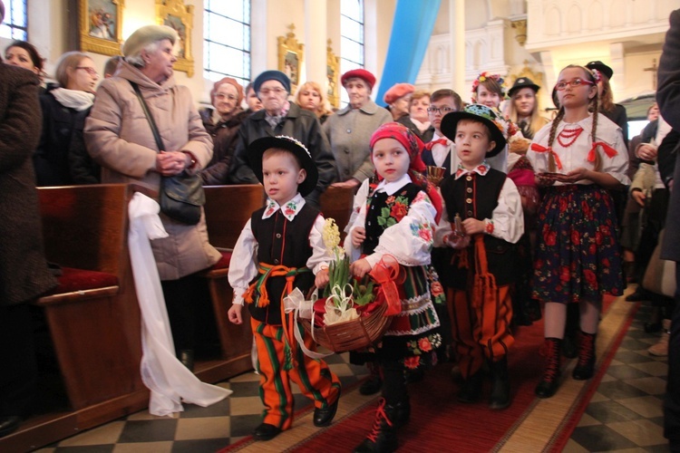 Powitanie ikony MB Częstochowskiej w Pacynie