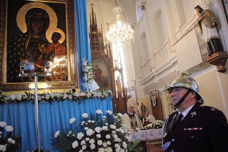 Powitanie ikony MB Częstochowskiej w Pacynie