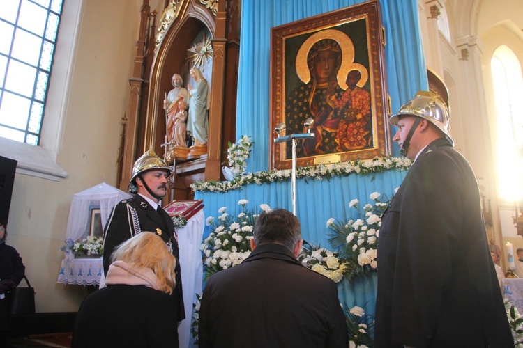 Powitanie ikony MB Częstochowskiej w Pacynie