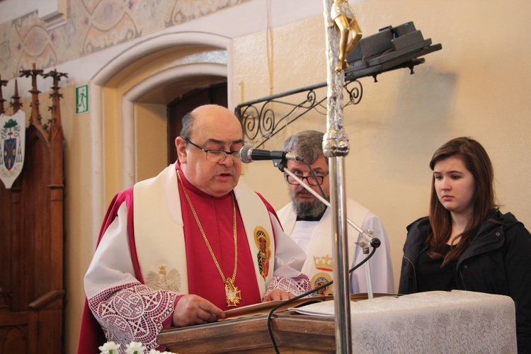 Powitanie ikony MB Częstochowskiej w Pacynie