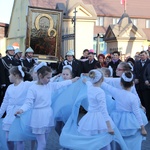 Powitanie ikony MB Częstochowskiej w Pacynie