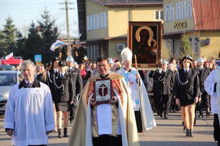 Powitanie ikony MB Częstochowskiej w Pacynie