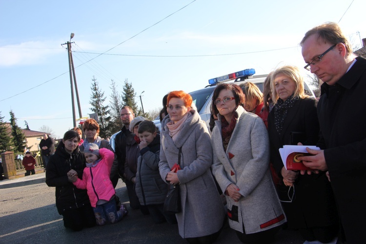 Powitanie ikony MB Częstochowskiej w Pacynie