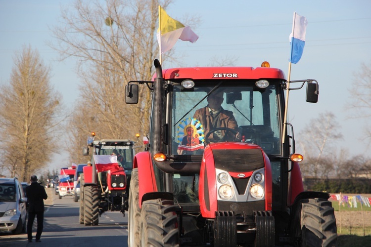 Powitanie ikony MB Częstochowskiej w Pacynie