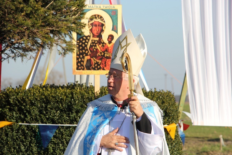 Powitanie ikony MB Częstochowskiej w Pacynie