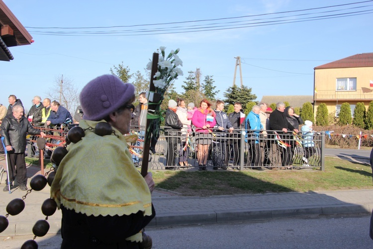 Powitanie ikony MB Częstochowskiej w Pacynie