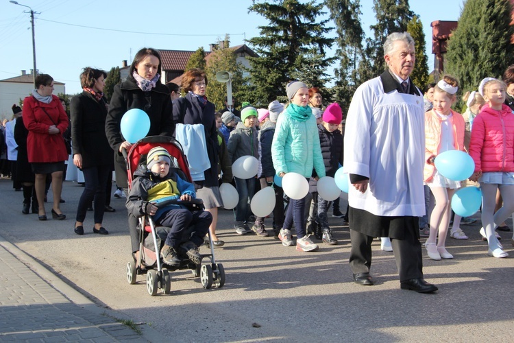 Powitanie ikony MB Częstochowskiej w Pacynie