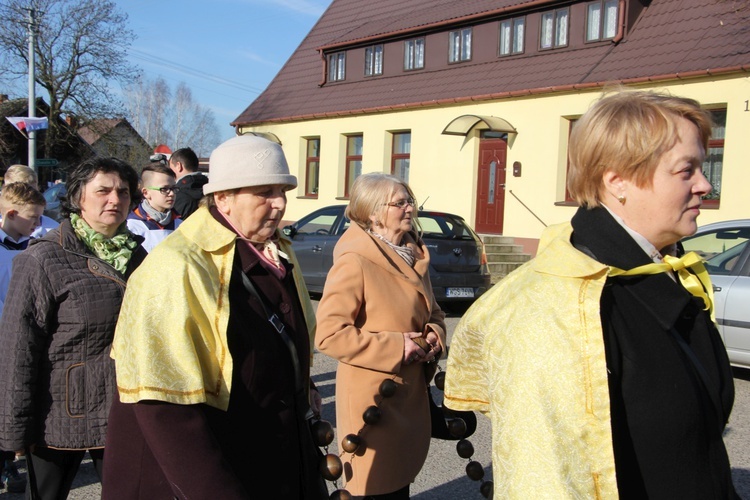 Powitanie ikony MB Częstochowskiej w Pacynie