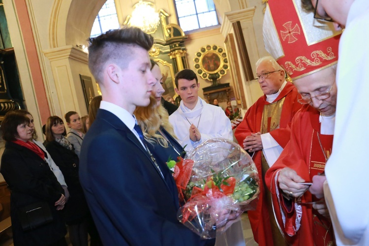 Bierzmowanie w Wojniczu