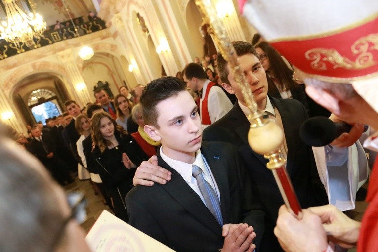 Bierzmowanie w Wojniczu