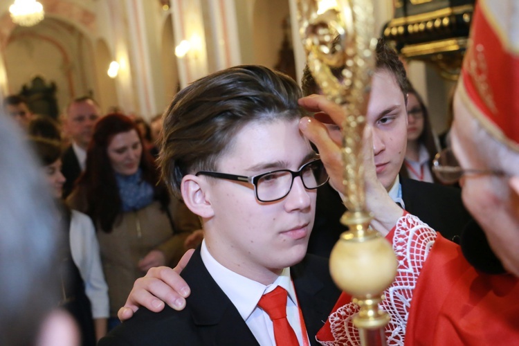 Bierzmowanie w Wojniczu