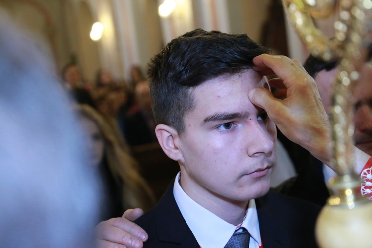 Bierzmowanie w Wojniczu