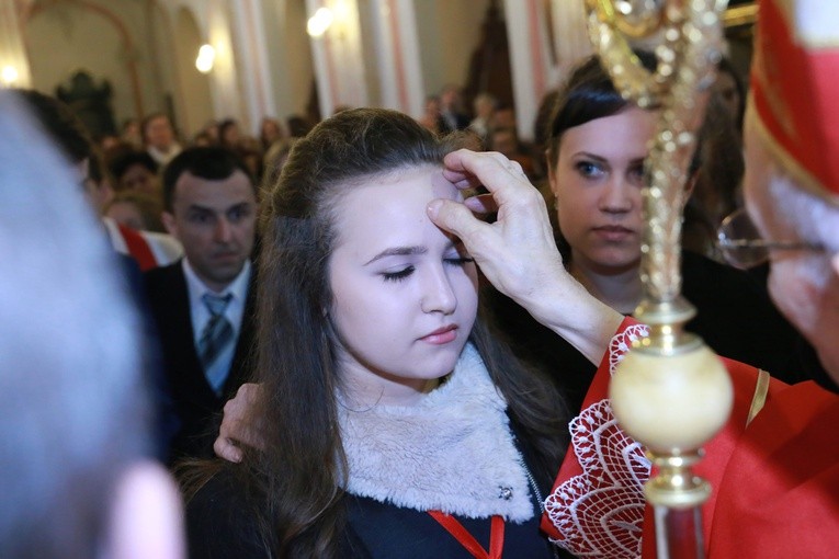 Bierzmowanie w Wojniczu