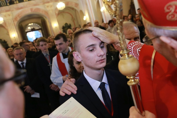 Bierzmowanie w Wojniczu