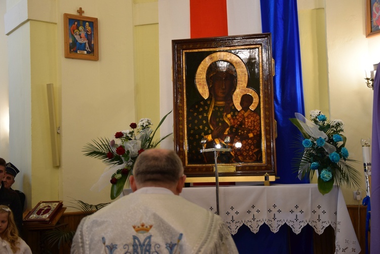 Powitanie ikony MB Częstochowskiej w Osmolinie