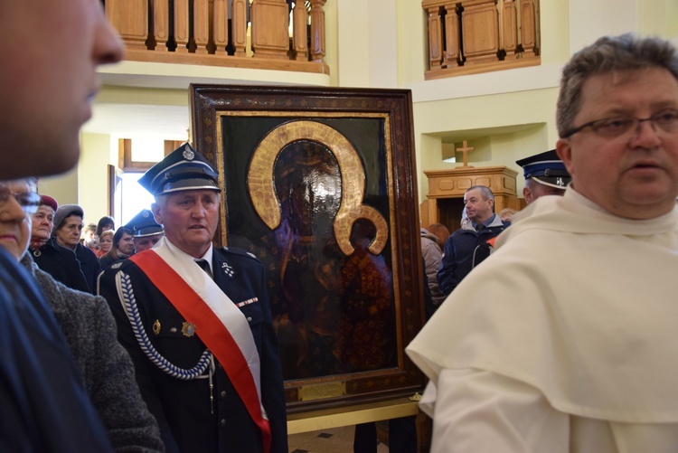 Powitanie ikony MB Częstochowskiej w Osmolinie