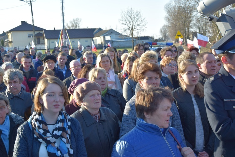 Powitanie ikony MB Częstochowskiej w Osmolinie