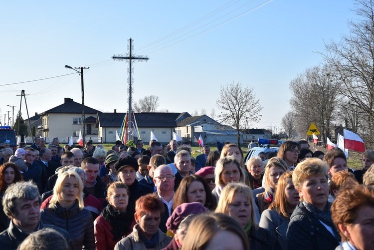 Powitanie ikony MB Częstochowskiej w Osmolinie