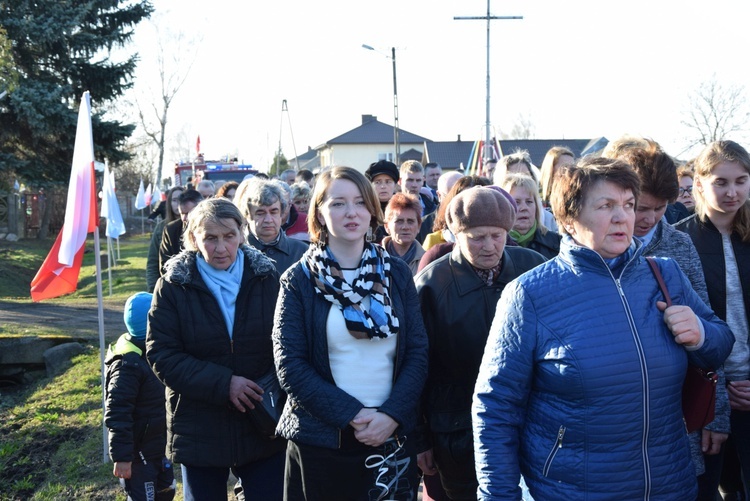 Powitanie ikony MB Częstochowskiej w Osmolinie