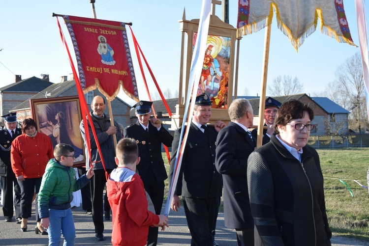 Powitanie ikony MB Częstochowskiej w Osmolinie