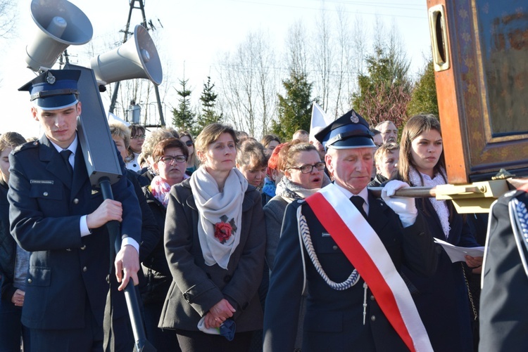 Powitanie ikony MB Częstochowskiej w Osmolinie