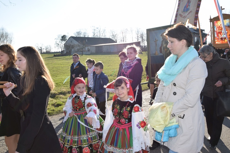 Powitanie ikony MB Częstochowskiej w Osmolinie