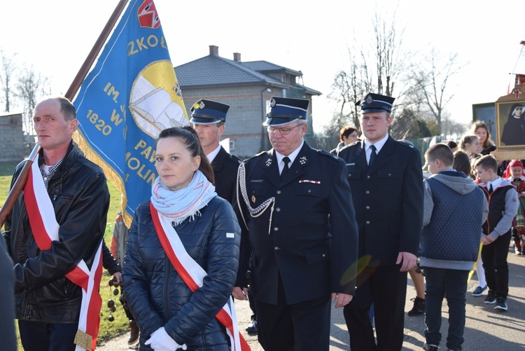 Powitanie ikony MB Częstochowskiej w Osmolinie