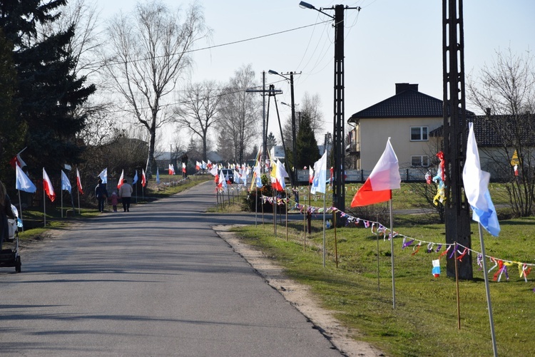 Powitanie ikony MB Częstochowskiej w Osmolinie