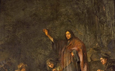 Carel FabritiusWskrzeszenie Łazarza olej na desce, 1643Muzeum Narodowe, Warszawa