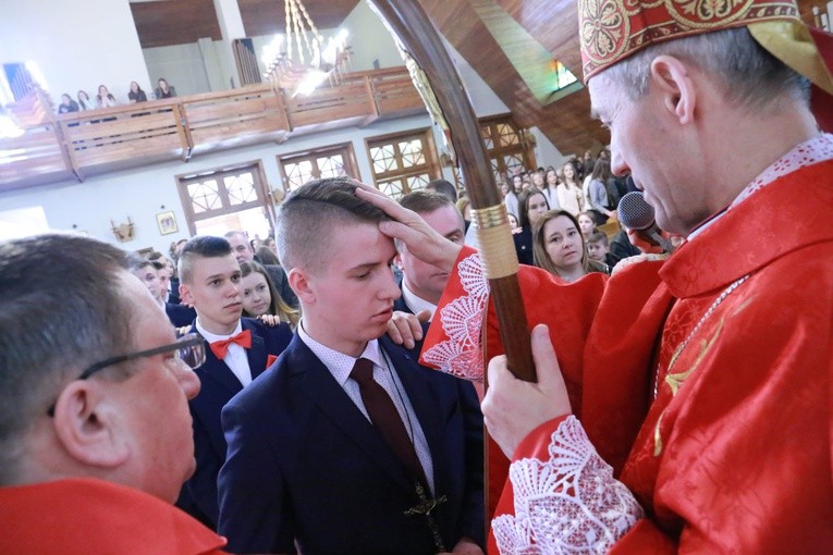 Bierzmowanie w Kąclowej