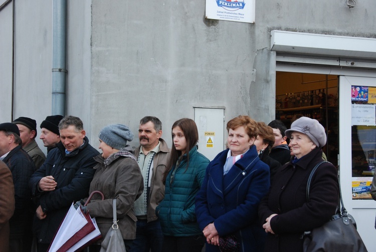 Powitanie ikony MB Częstochowskiej w Kiernozi