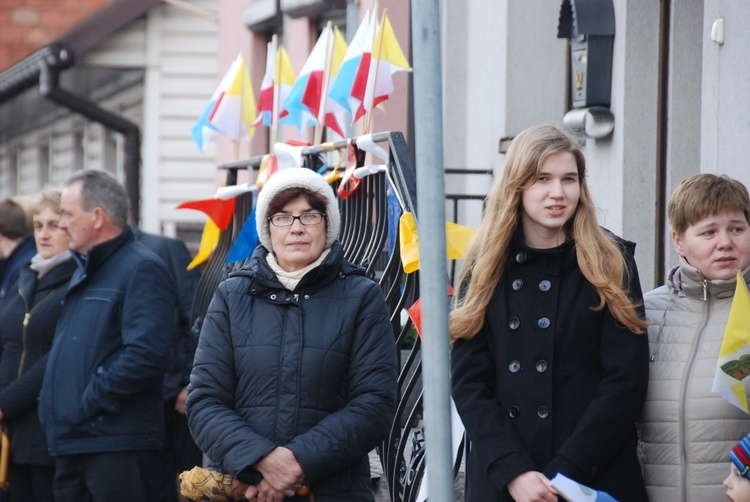 Powitanie ikony MB Częstochowskiej w Kiernozi