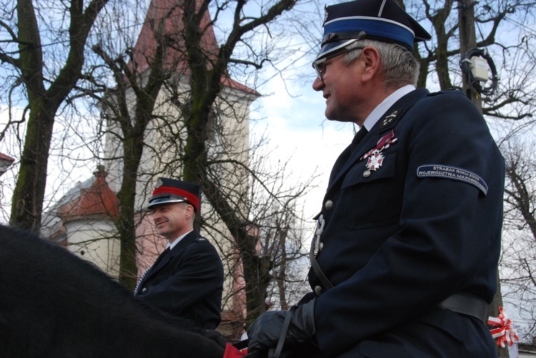 Powitanie ikony MB Częstochowskiej w Kiernozi