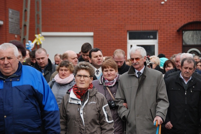 Powitanie ikony MB Częstochowskiej w Kiernozi