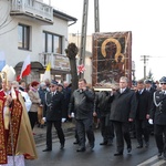 Powitanie ikony MB Częstochowskiej w Kiernozi