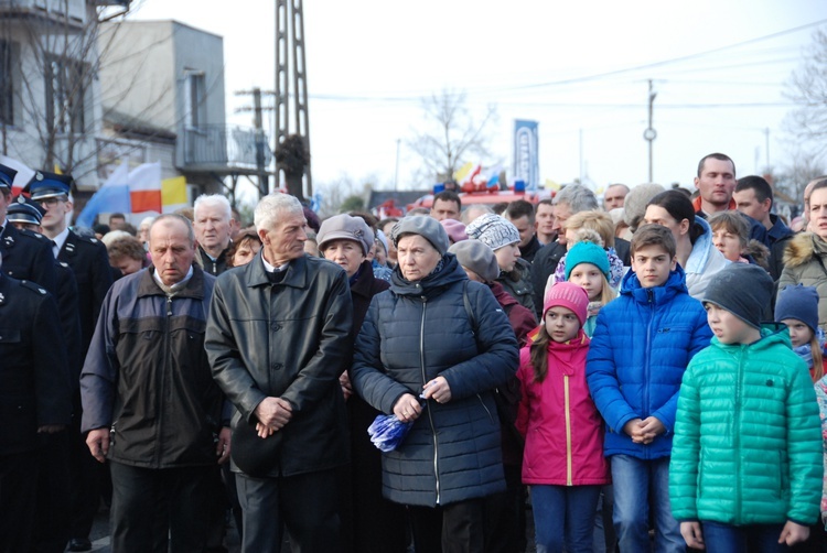 Powitanie ikony MB Częstochowskiej w Kiernozi