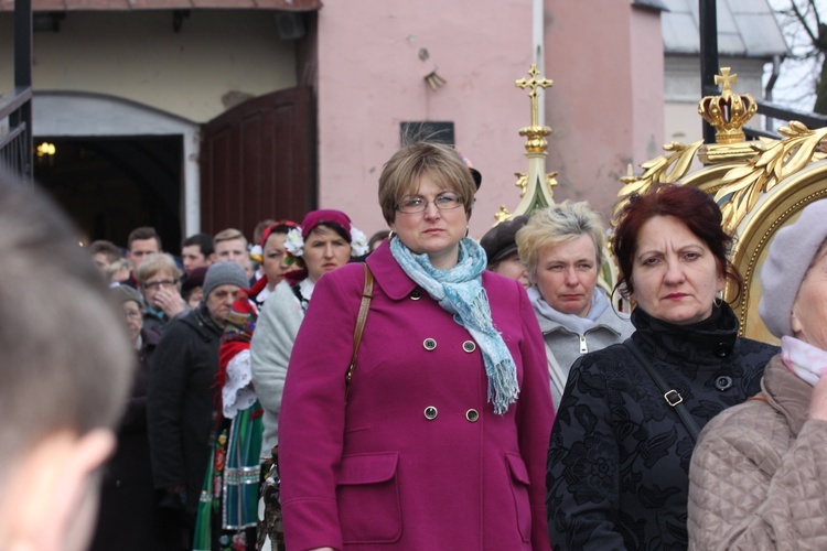 Powitanie ikony MB Częstochowskiej w Kiernozi