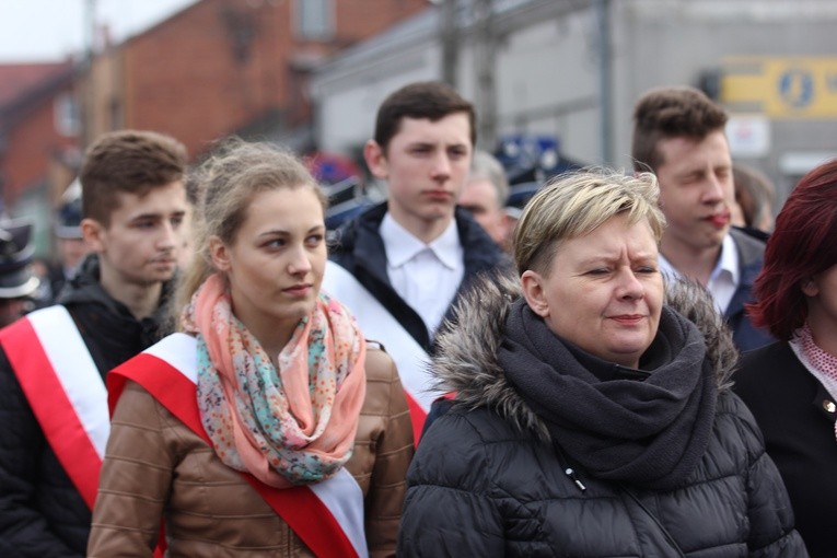 Powitanie ikony MB Częstochowskiej w Kiernozi