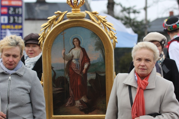 Powitanie ikony MB Częstochowskiej w Kiernozi